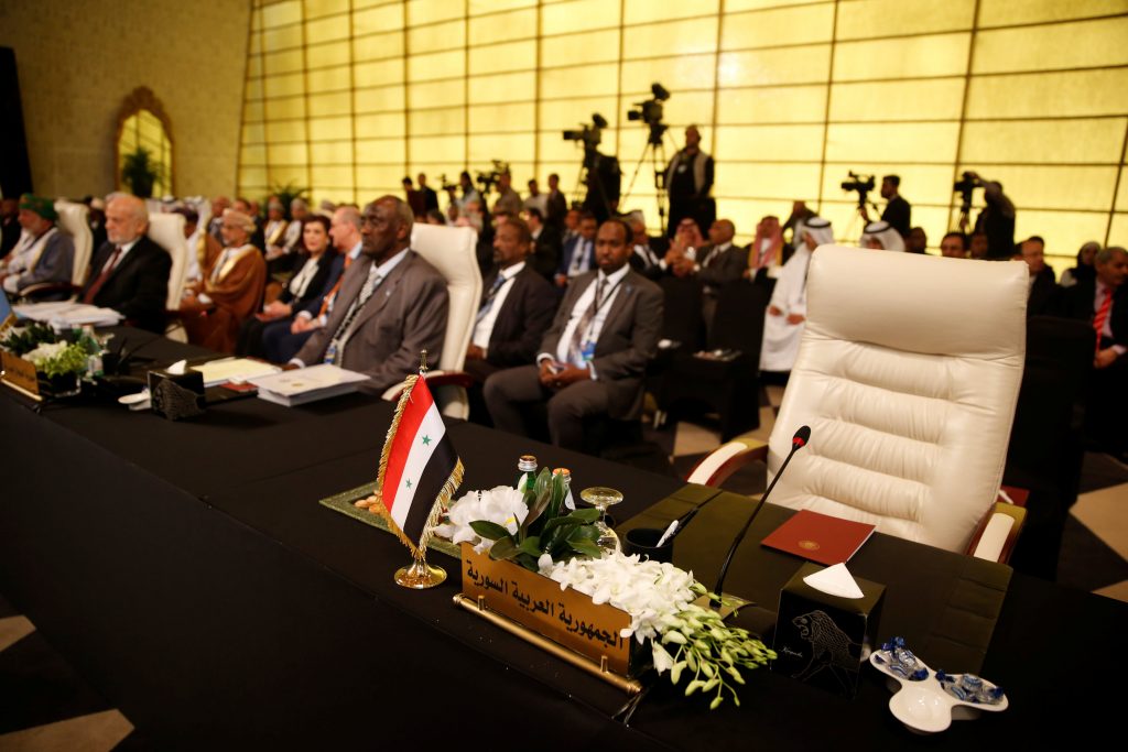 بشار غير مدعو إلى القمة العربية القادمةالمستضافة في تونس