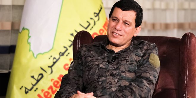 مظلوم عبدي: حركة الحرية حققت النصر بتضـ.ـحيات الشهداء