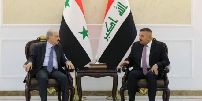 “وزير الداخلية السوري يصل إلى بغداد لتوقيع مذكرة تعزيز التعاون الأمني”